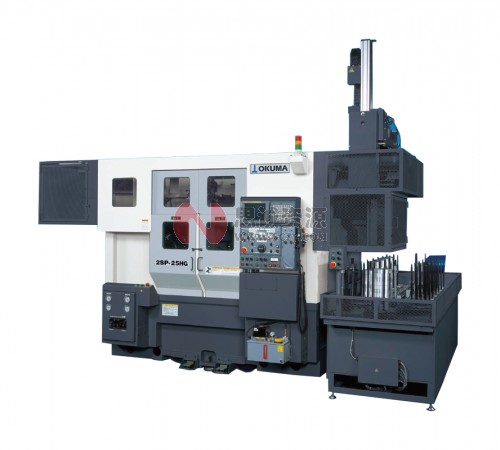 日本大隈_OKUMA臥式2主軸CNC車床2SP-10HG、SP-25H/HG、2SP-35H/HG